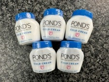 5x Ponds Cold Cream Soft Glowing Skin Travel Holiday Size Pond's 6ml