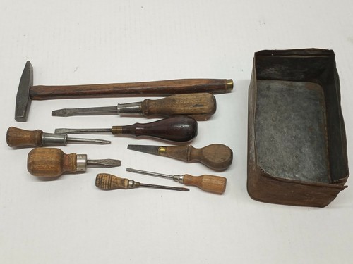 Vintage lot old - hand, tools