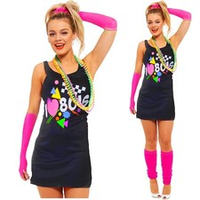 80s dress costume - 80s, ladies