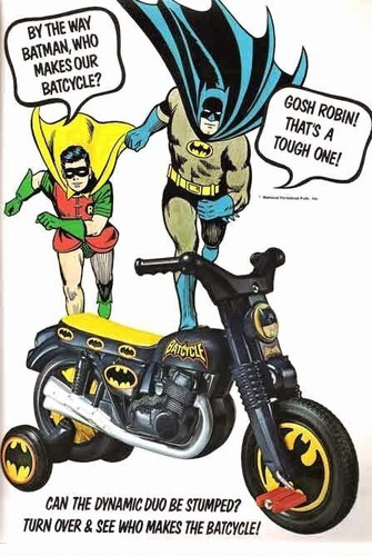 Vintage batman toy - batman, ad