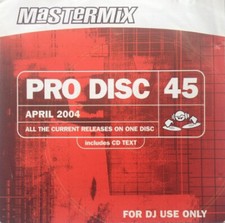 Various - Mastermix Pro Disc 45 April 2004 - Used CD - V1177z