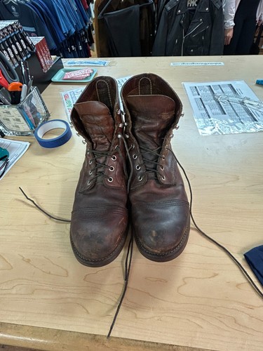 Red wing iron rangers - red, rangers.