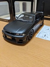 AUTOART 1/18 Nissan Skyline GT-R R33 V-Spec Matte Black Nismo R-Tune Japan