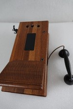 ANTIQUE TELEPHONE KELLOGG WALL PHONE PARTS NON WORKING