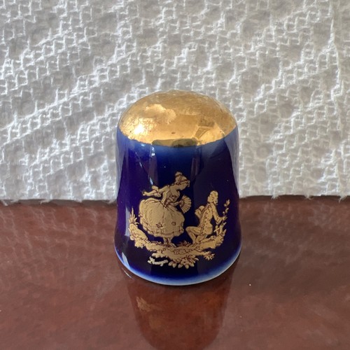 Vintage limoges castel cobalt - limoges,