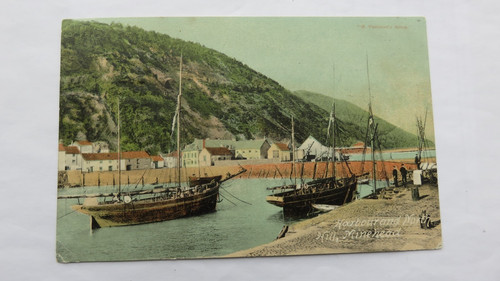 Postcard minehead harbour - postcard,