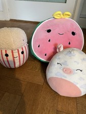 Set 3 Squishmallows Watermelon