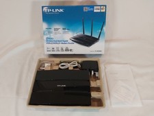 TP-LINK TD-W9980 VDSL2/ADSL2+ MODEM router, N600 dual band Wi-Fi - New Complete