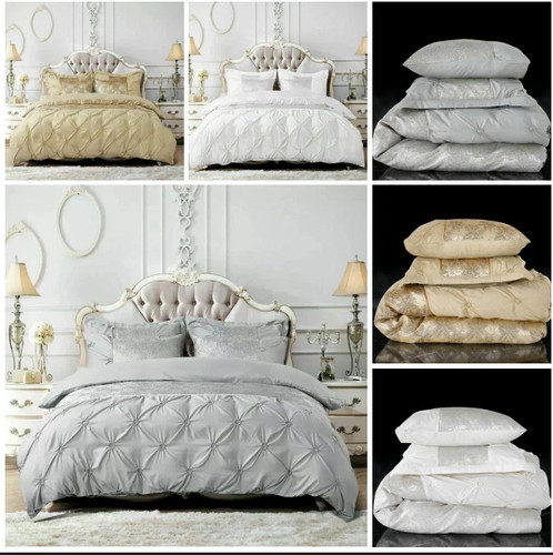 Piece jacquard duvet cover - 3,