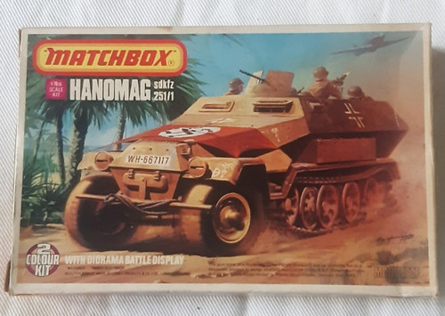 Matchbox sdkfz 251 hanomag - 251/1,