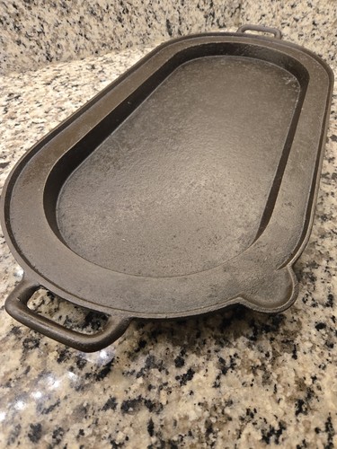 Single spout long griddle - long, griddle/sad