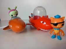 Octonauts Gup B  plus Above & Beyond Gup-B Vehicle and Rare Tweak figure Bundle