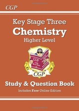KS3 Chemistry Study & Question Book (with online edition) - Higher By CGP Books