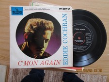 EDDIE COCHRAN=C'MON AGAIN  E.P.  P/C  EX-