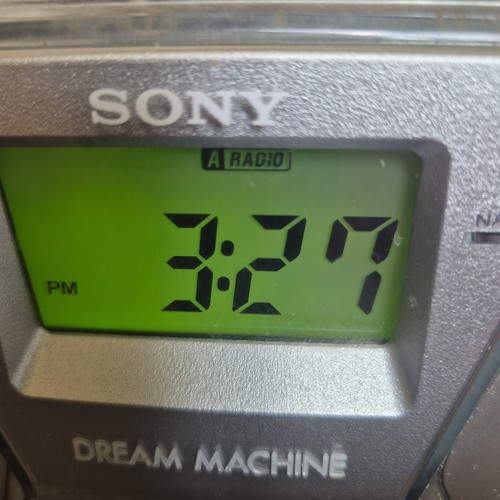 Sony icf c153l - sony, machine