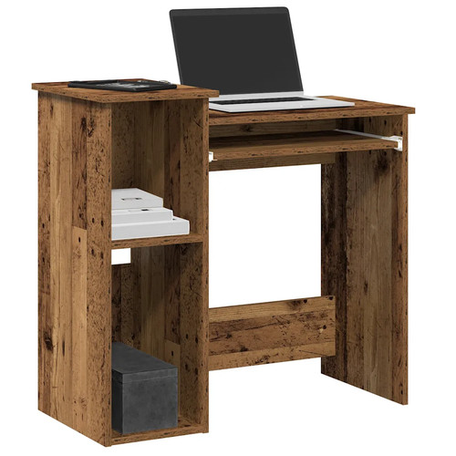 Walplus desk with - walplus, shelves