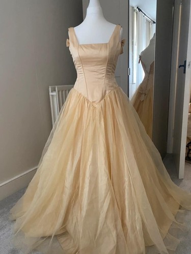 Vintage wedding dress ball - vintage, dress/