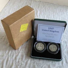 1997 50 PENCE SILVER PROOF 2