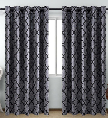 Black eyelet window - eyelet,