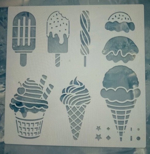 Large ice cream - ice,