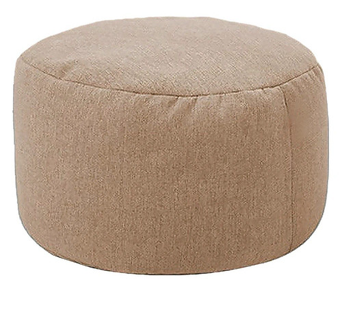 Round stool linen bean - round,
