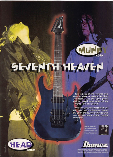 Head and munky endorsed ibanez - and,