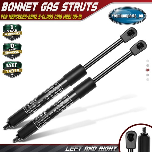 Left and right - bonnet, gas