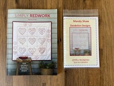 Simply Redwork: Quilt and
