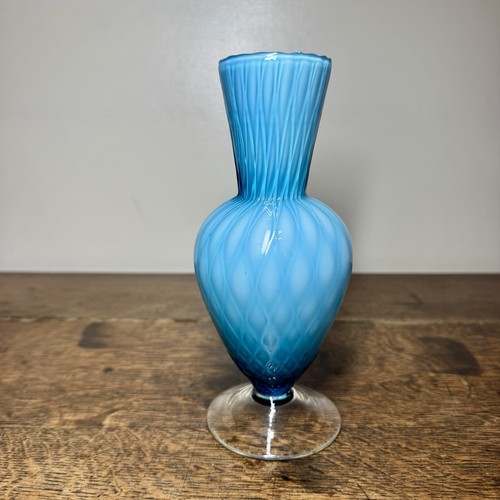 Vintage blue opaline - opaline, glass