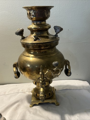Antique russian samovar - antique,