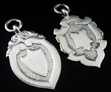 2 Sterling Silver Pocket Watch