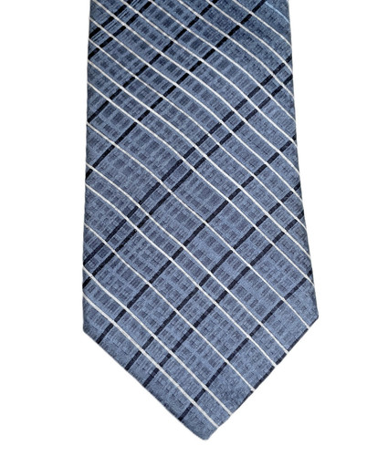 All silk tie - silk, hornes