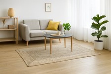 Natural Rug Jute Handmade