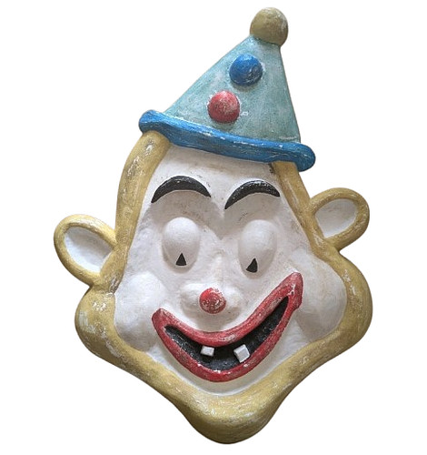 Clown fairground funfair sign - funfair,