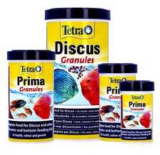 TETRA PRIMA DISCUS GRANULES 30g,75g,150g,300g COMPLETE TROPICAL FISH TANK FOOD