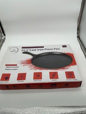 MeJOY 10.5 Cast Iron Pizza Pan