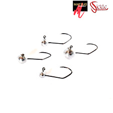 10x Finesse sickle jigheads Mustad bfs dropshot lrf soft plastics kopyto