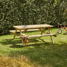 Cerland 6 Seater Romane Wooden