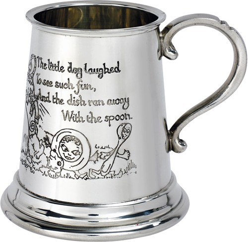 Quarter pint mug - cow, over