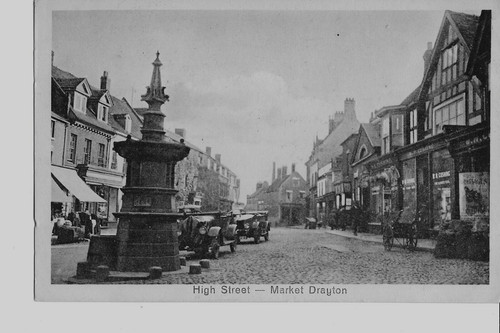 High street market drayton - high,