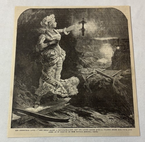 1886 magazine engraving - , ~