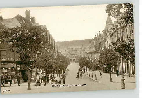 Dennis postcard colwyn bay - -,