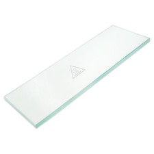 ZANOLLI DOOR GLASS PANEL CRIS0026 325mm x 92mm x 6mm GAS ELECTRIC PIZZA OVEN