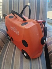 Trunki Red Ladybird Pull Along Ride On Suitcase - ***used with wear