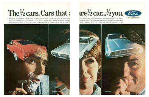 1967 mercury cougar print - 1967,