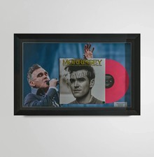Signed Morrissey Framed Signed Vinyl Record