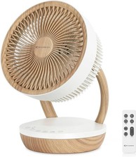 MYCARBON Quiet Fan Cooling Desk Air Circulator, 20dB Silent Fan for Bedroom Home