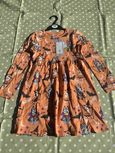 Halloween girls bluey dress - halloween,