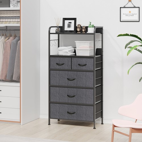 Tall chest drawers fabric - tall,
