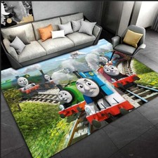 Kids 3D Thomas and Friends Carpet Bathroom Bedroom Floor Mat Area Rug Doormat